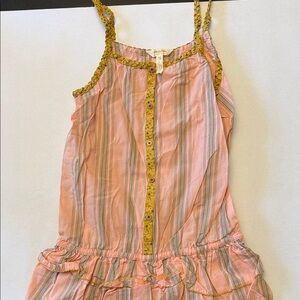 Matilda Jane Joanna Gaines Pink Striped Kids Top